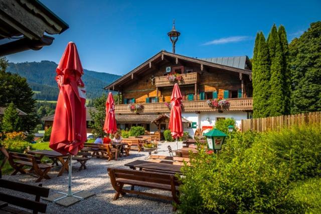 Ferienhof Millinghof Leogang Exteriör bild